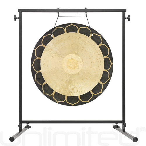 24" to 26" Temple Wind Gongs on Stands | Gong & Stand Combo | Wiccan Center