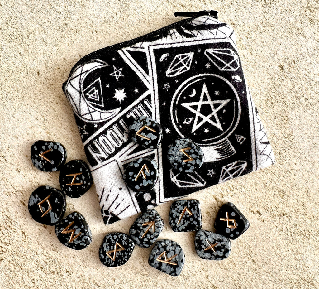 Pendulum Bag - Rune Storage Bag | Crystals & Tools | Wiccan Center