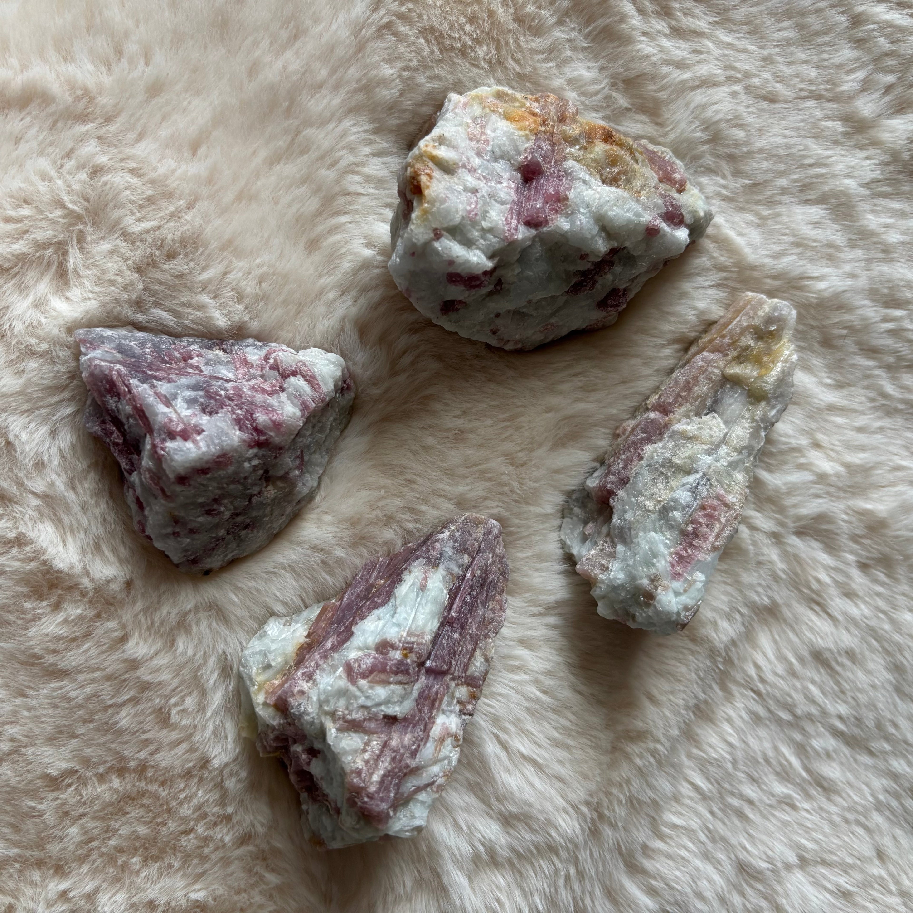 Raw Pink Tourmaline