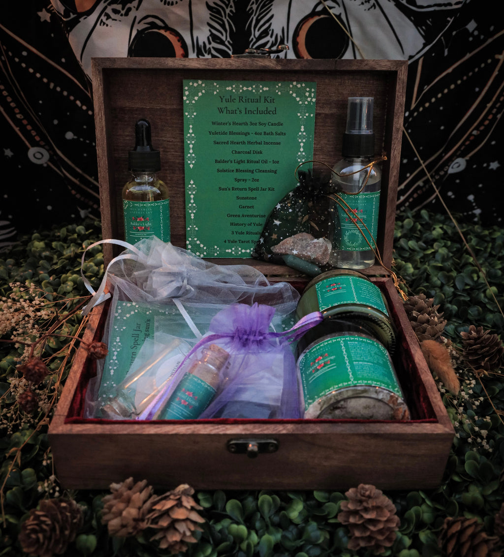 ❄️ Yule Sabbat Ritual Kit – Winter Solstice Witch Box | Wheel of the Year