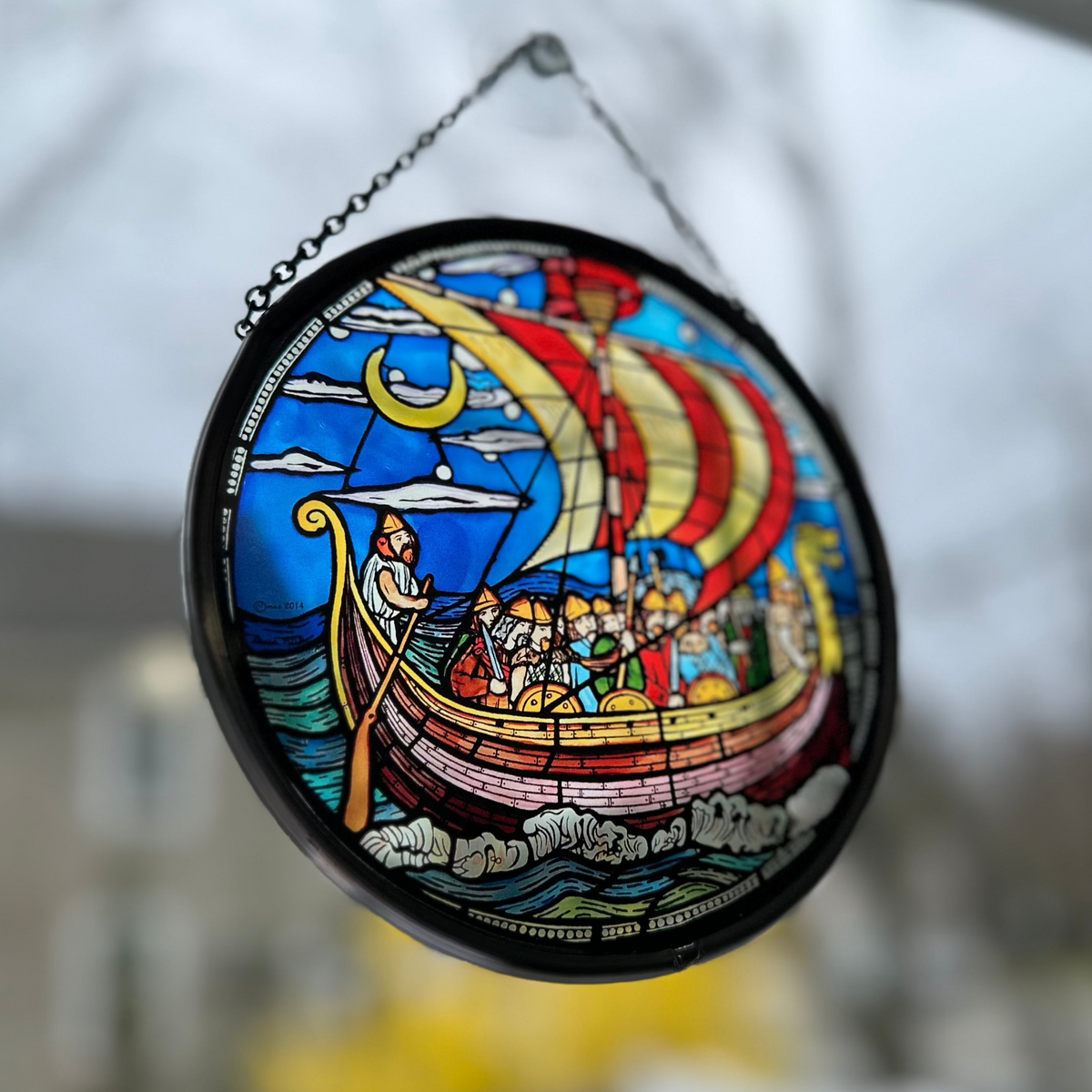Viking Ship Suncatcher | Gifts | Wiccan Center