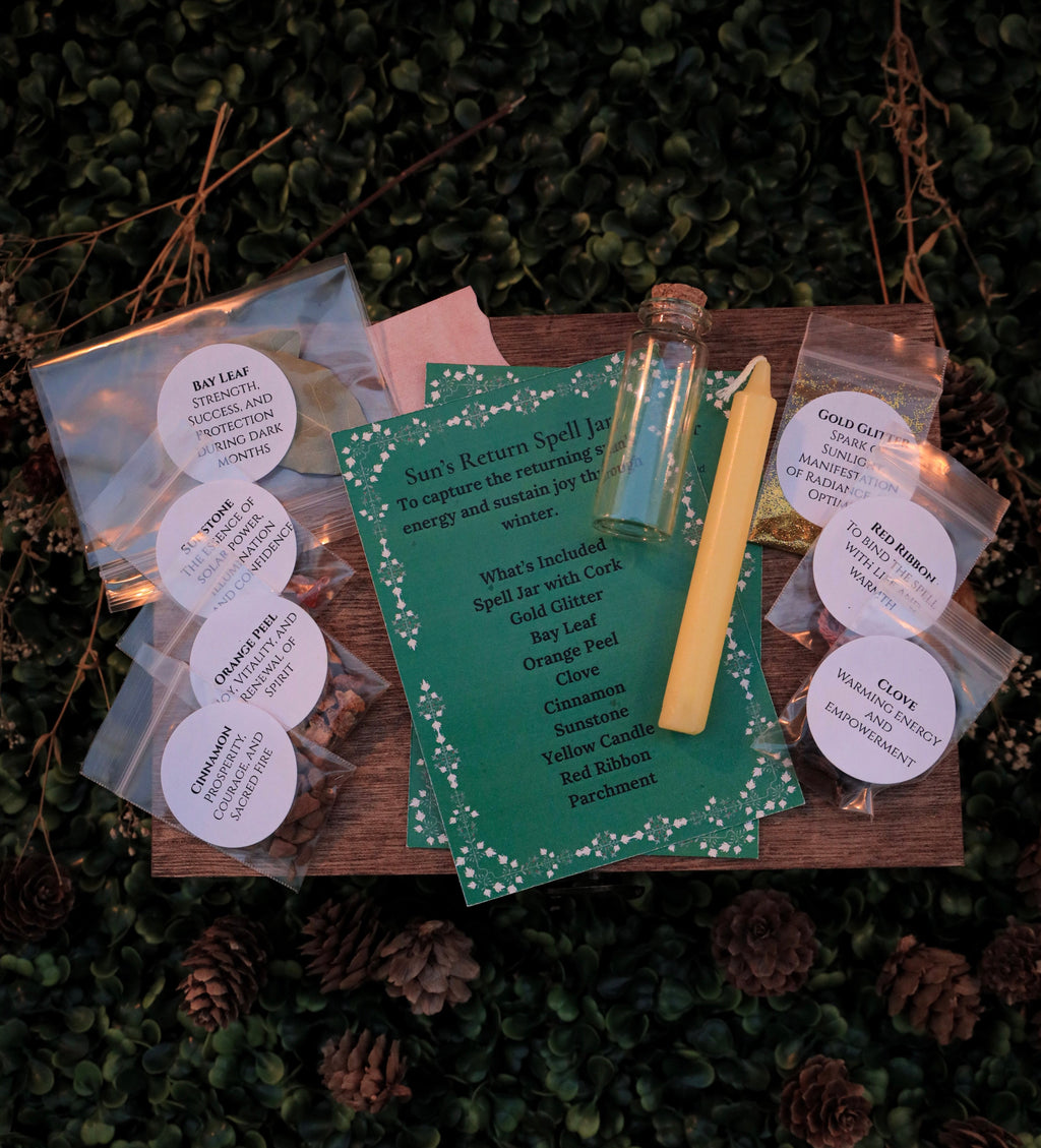 ❄️ Yule Sabbat Ritual Kit – Winter Solstice Witch Box | Wheel of the Year