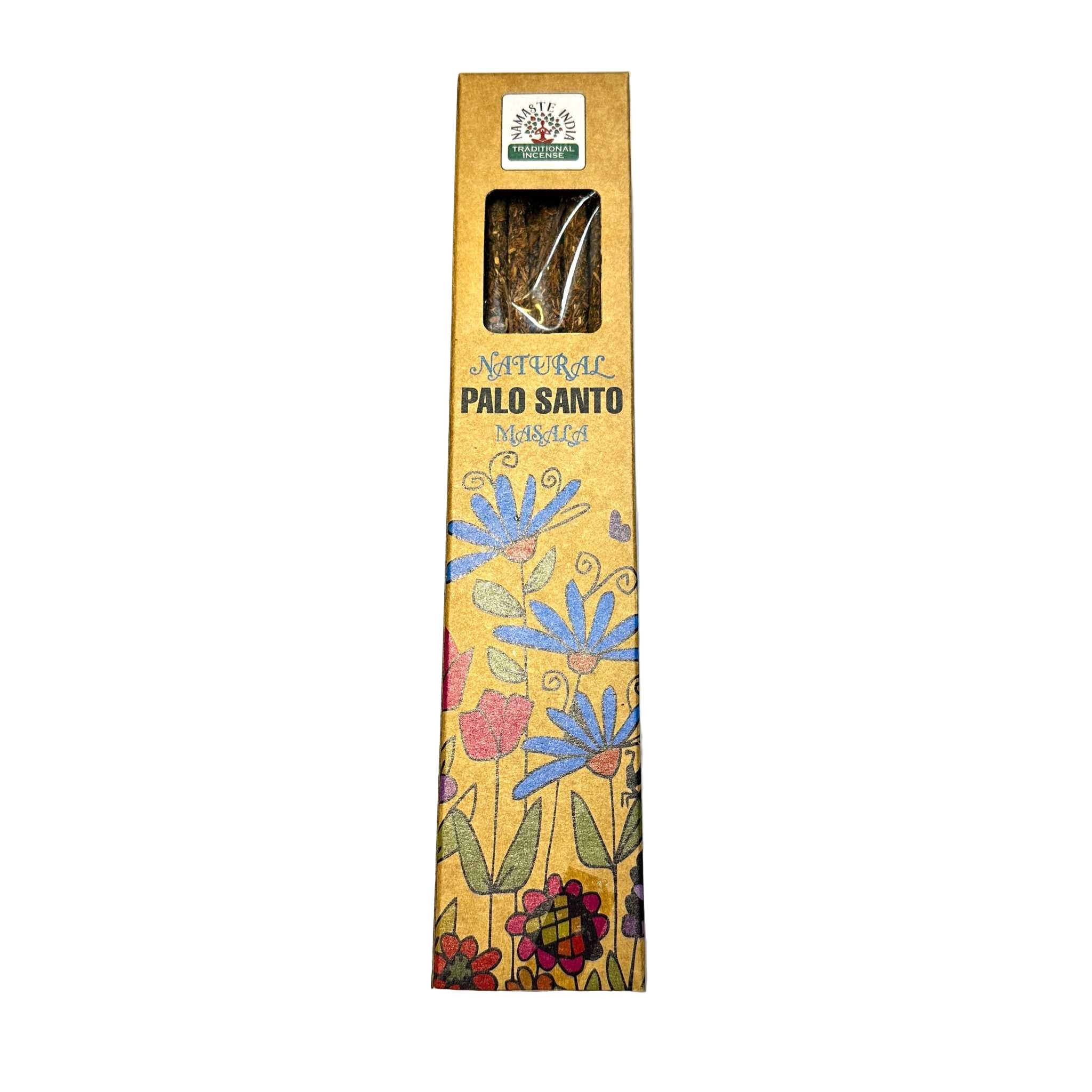 Natural Palo Santo - Masala Incense Stick - Namaste India | Incense Sticks | Wiccan Center