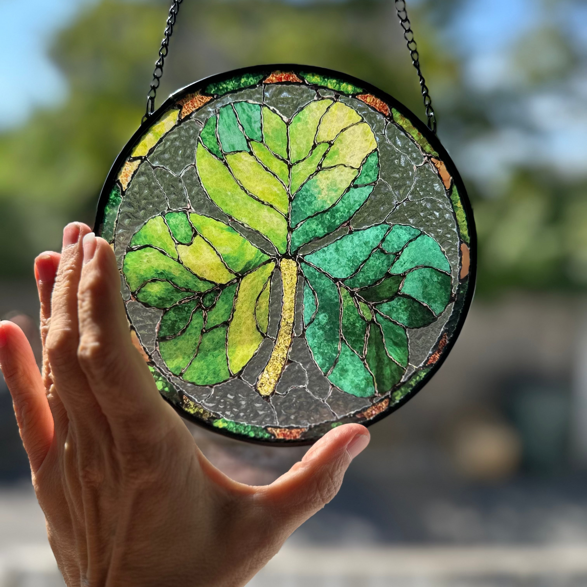 Irish Shamrock Suncatcher | Gifts | Wiccan Center
