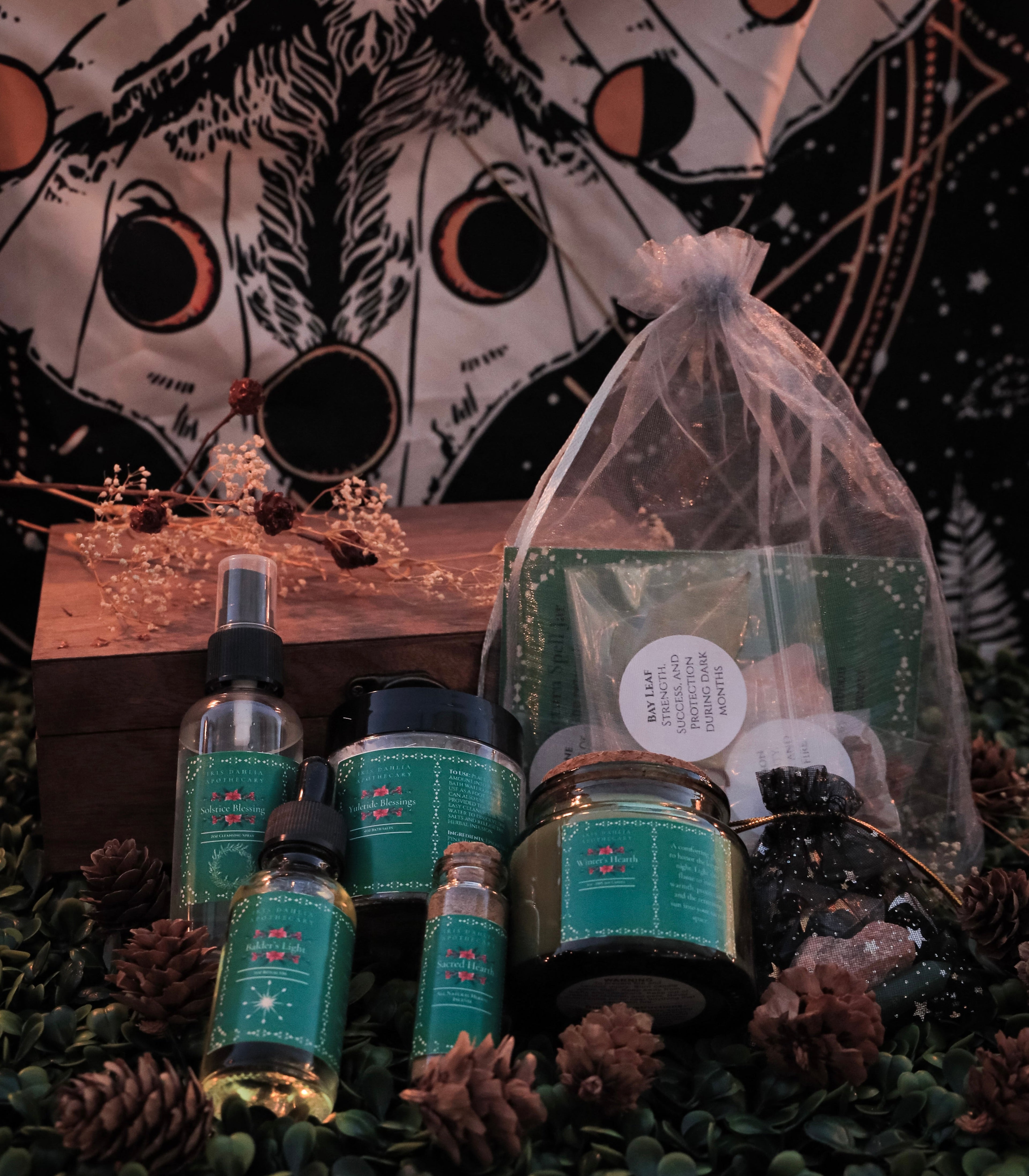 ❄️ Yule Sabbat Ritual Kit – Winter Solstice Witch Box | Wheel of the Year