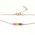 Chakra Crystal Necklace with Swarovski Clasp