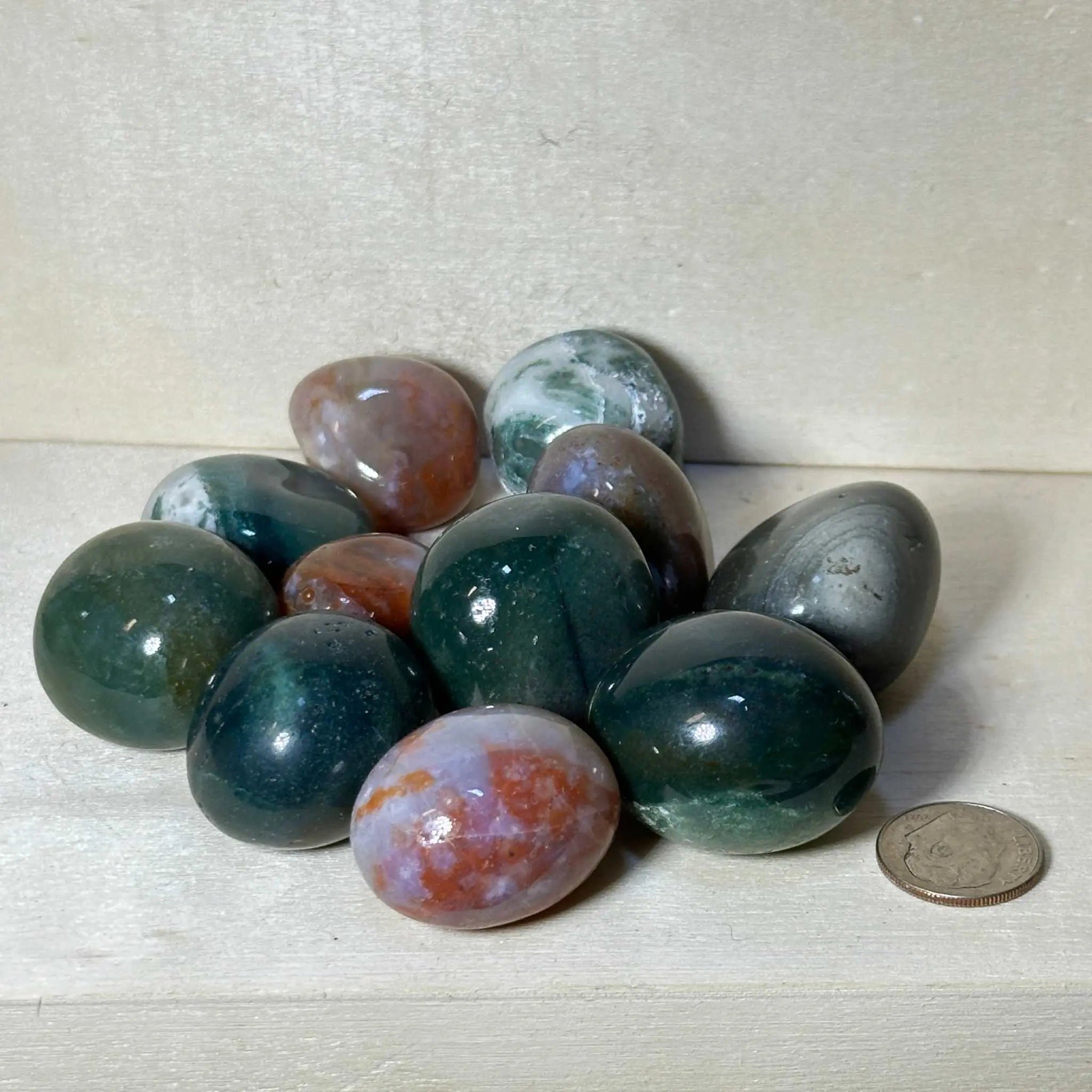 Fancy Jasper Tumbled Pocket Stone | Tumbled Stones | Wiccan Center