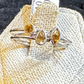 Citrine 3 Stack Ring Set | Rings | Wiccan Center
