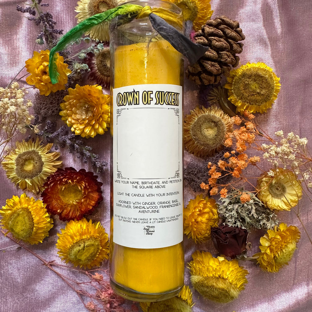 Crown of Success 7 day Candle | Candles | Wiccan Center