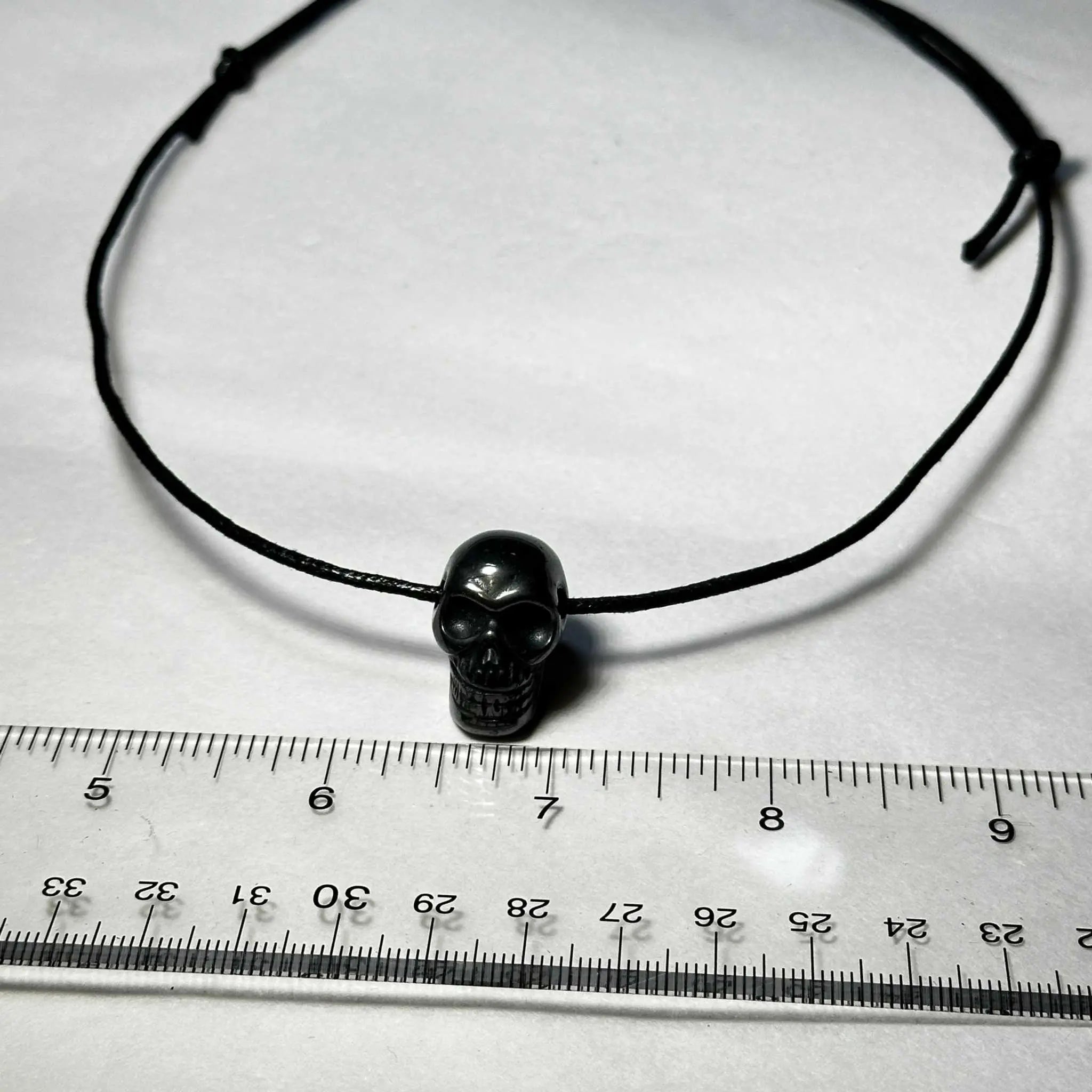 Hematite Skull Necklace | Chains and Necklaces | Wiccan Center