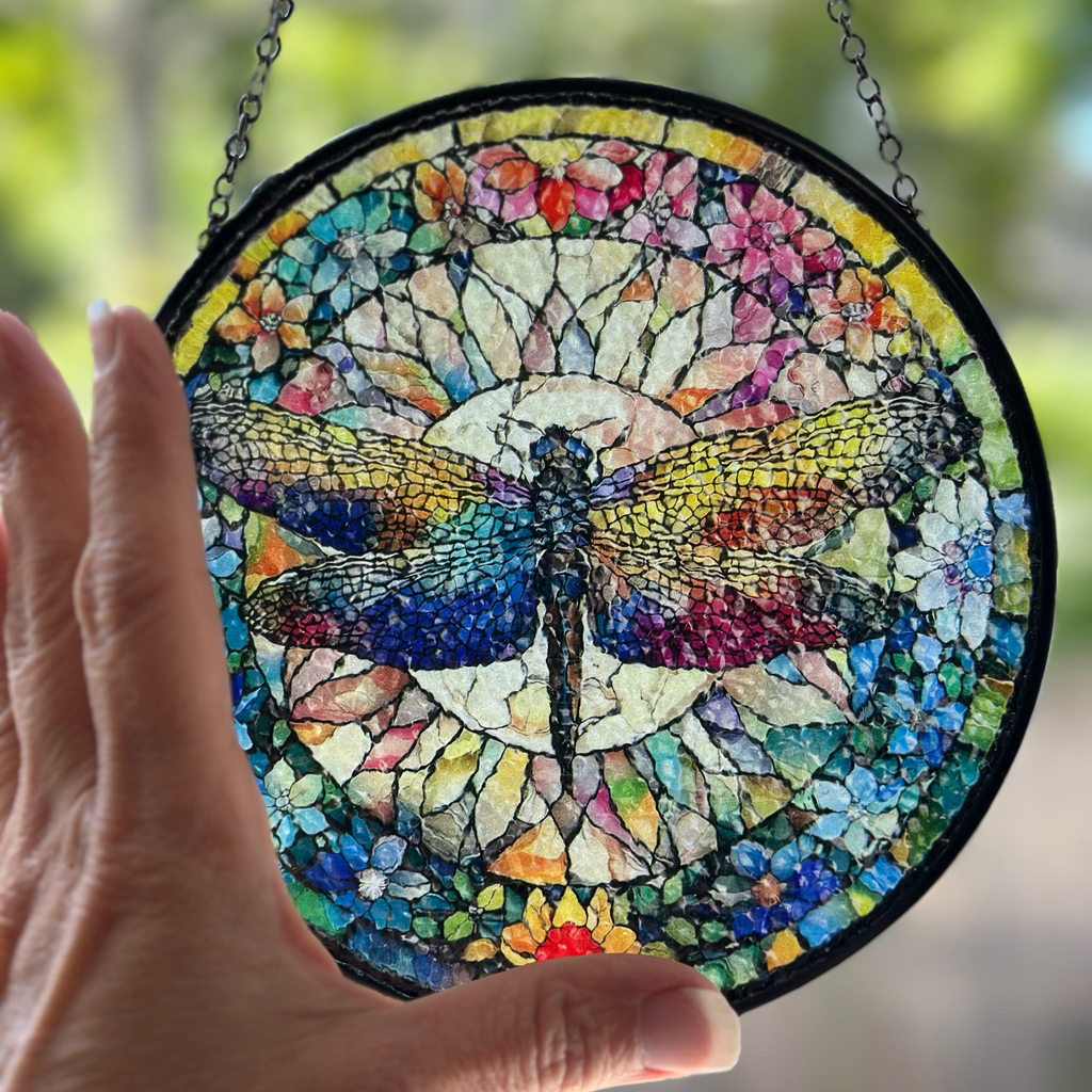 Summer Dragonfly Suncatcher | Gifts | Wiccan Center