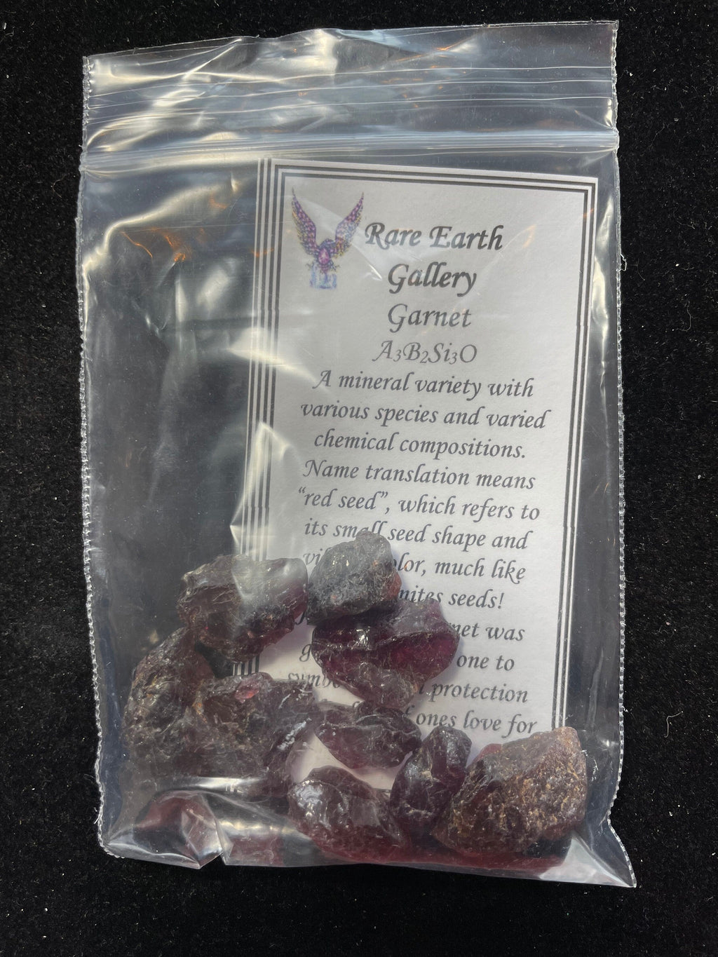 Pyrope Garnet Rough Specimen Bag 35g | Rough | Wiccan Center