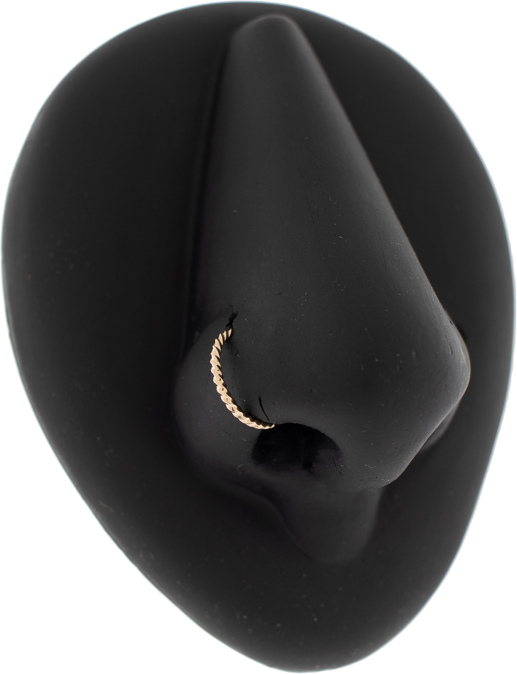 Arietta - 14Kt Gold Hinged Ring - Small Twisted design | Body Jewelry | Wiccan Center