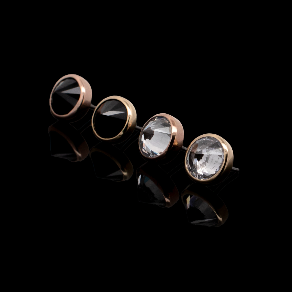 Valen - 14kt Gold Threadless End | Body Jewelry | Wiccan Center