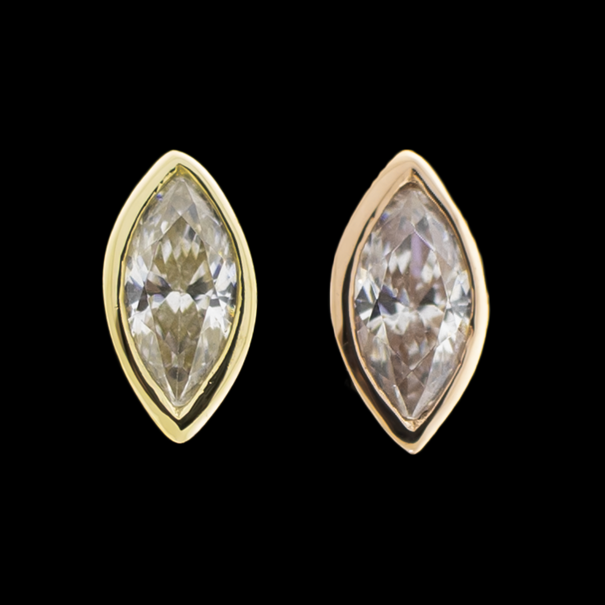 Velora - 14KT Gold Threadless End | Body Jewelry | Wiccan Center