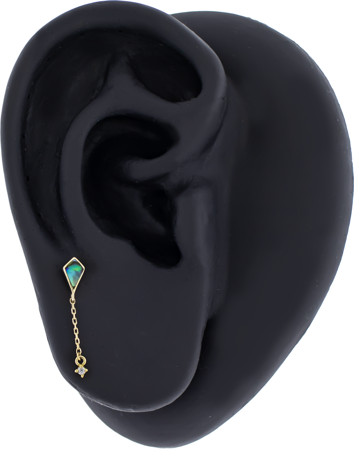 Luminara- 14KT Gold Threadless End | Threadless End | Wiccan Center
