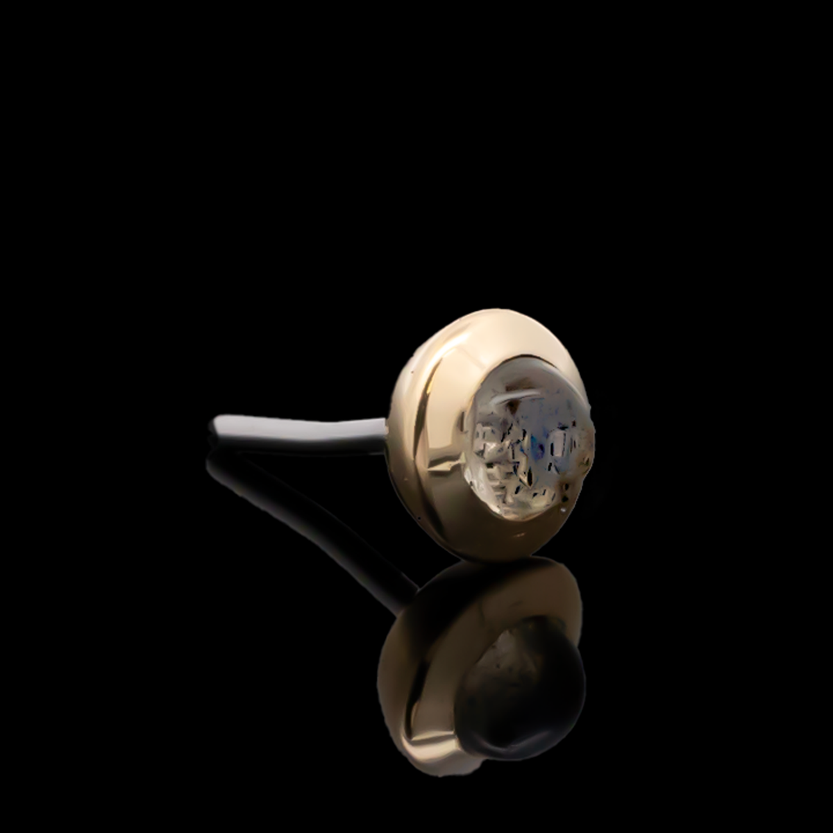 Indie - 18kt Gold Threadless End | Body Jewelry | Wiccan Center