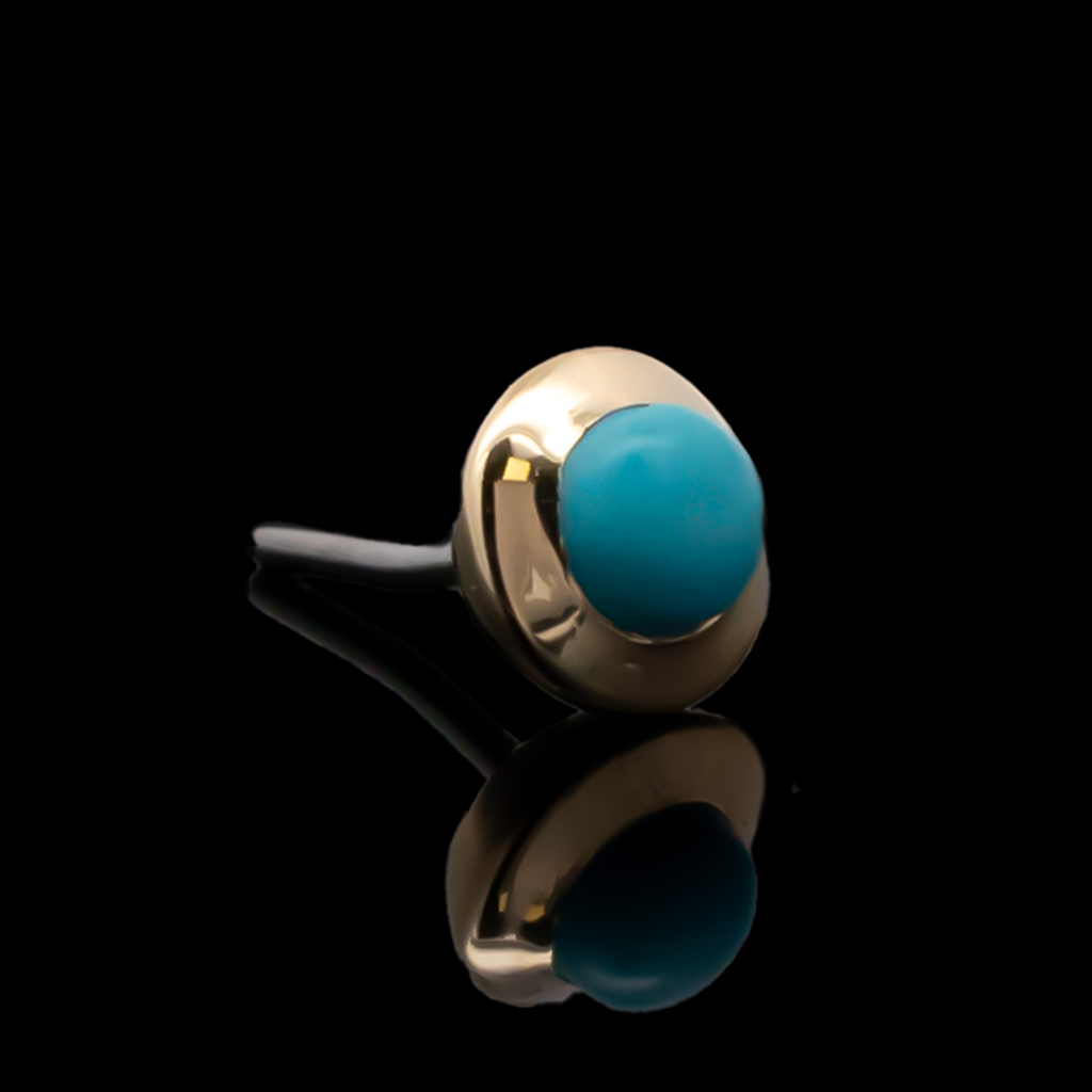 Indie - 18kt Gold Threadless End | Body Jewelry | Wiccan Center