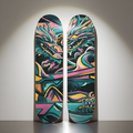2 Skateboard Series Art - Dragons Watch | Skateboard | Wiccan Center