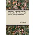 Culpeper's - English Physician & Complete Herbal - Arranged for use as a First Aid Herbal - Paperback | Books | Wiccan Center