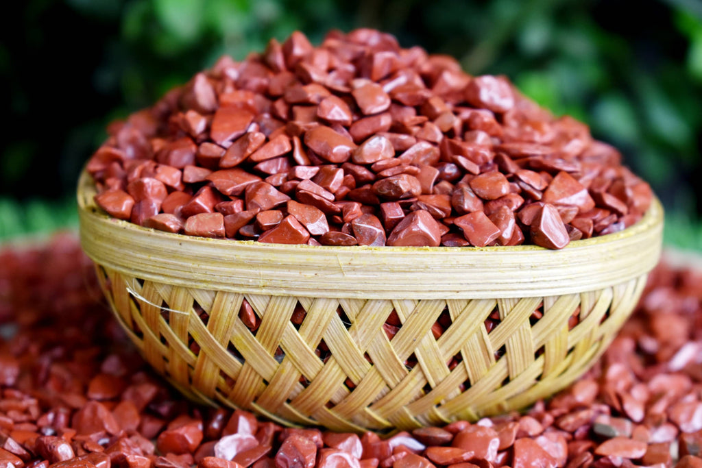 Red Jasper Crystal Chips. | gemstone chips | Wiccan Center