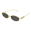 GUCCI Elegant Round Frame Women's Sunglasses