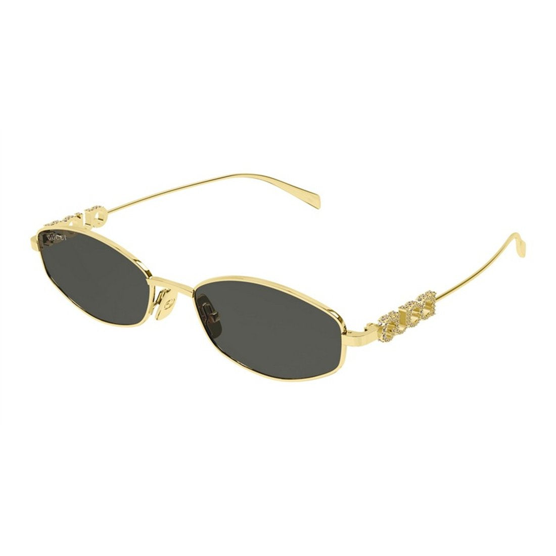 GUCCI Elegant Round Frame Women's Sunglasses