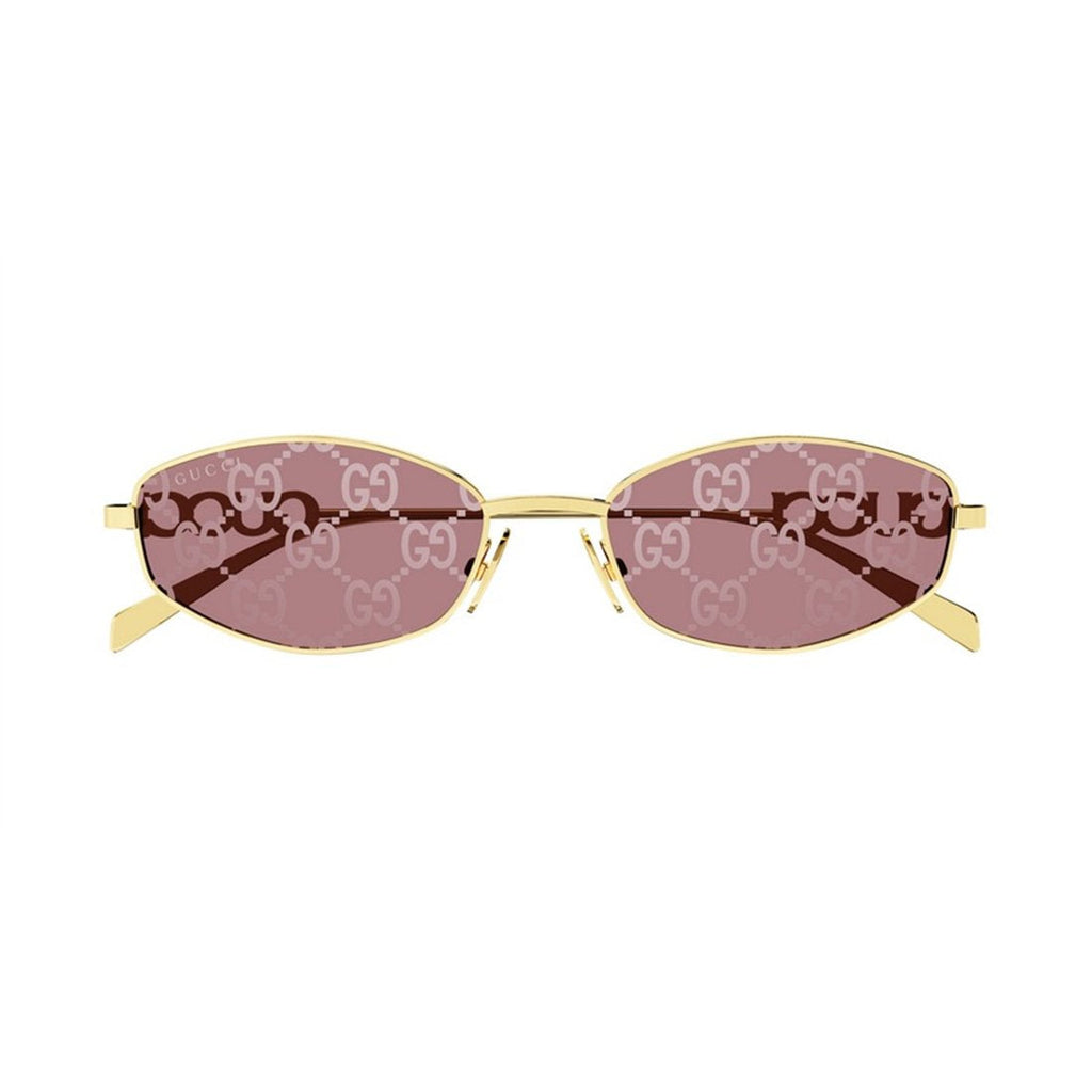 GUCCI Stylish Women's Sunglasses with Chic Metallic Frame