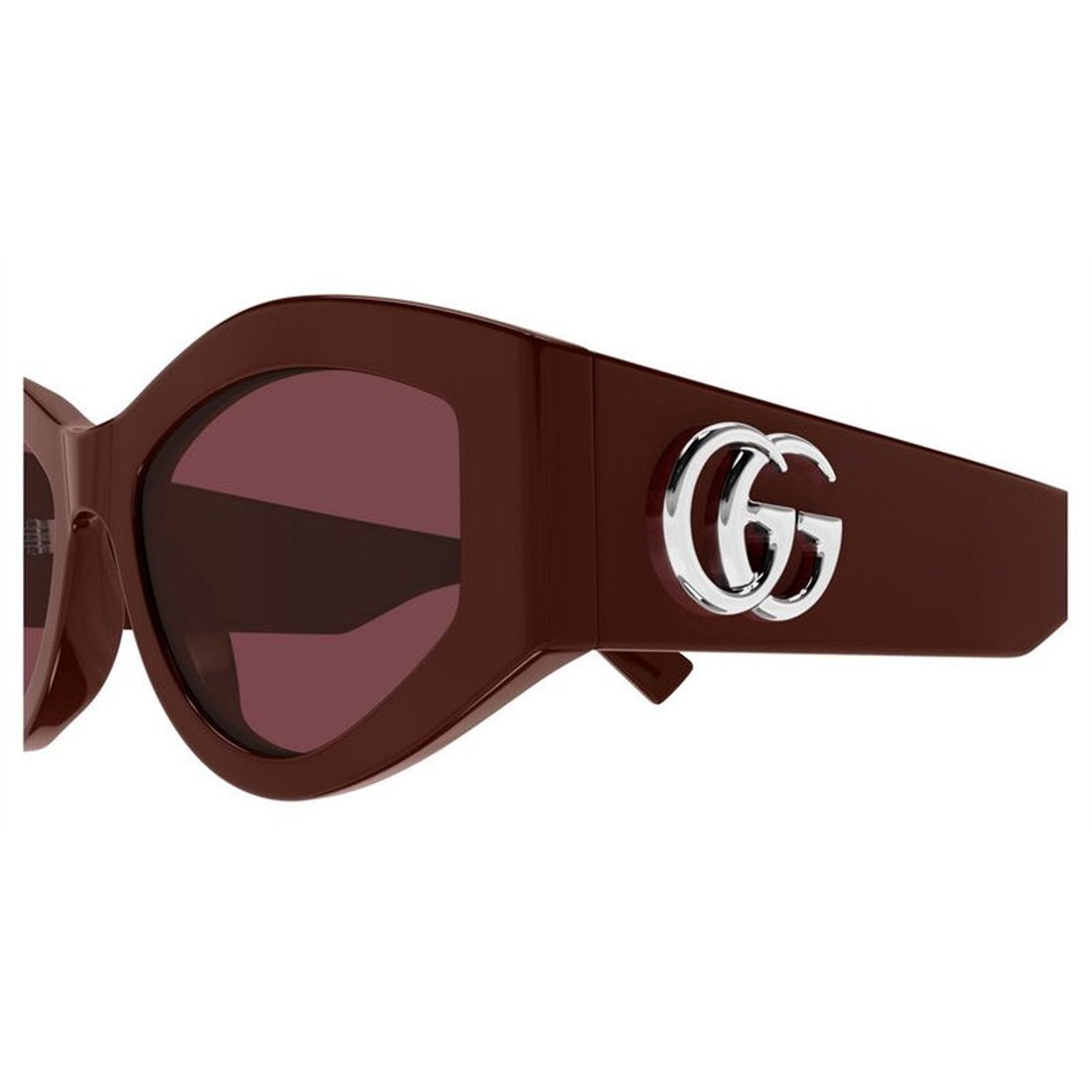 GUCCI Chic Oversized Round Sunglasses for Women