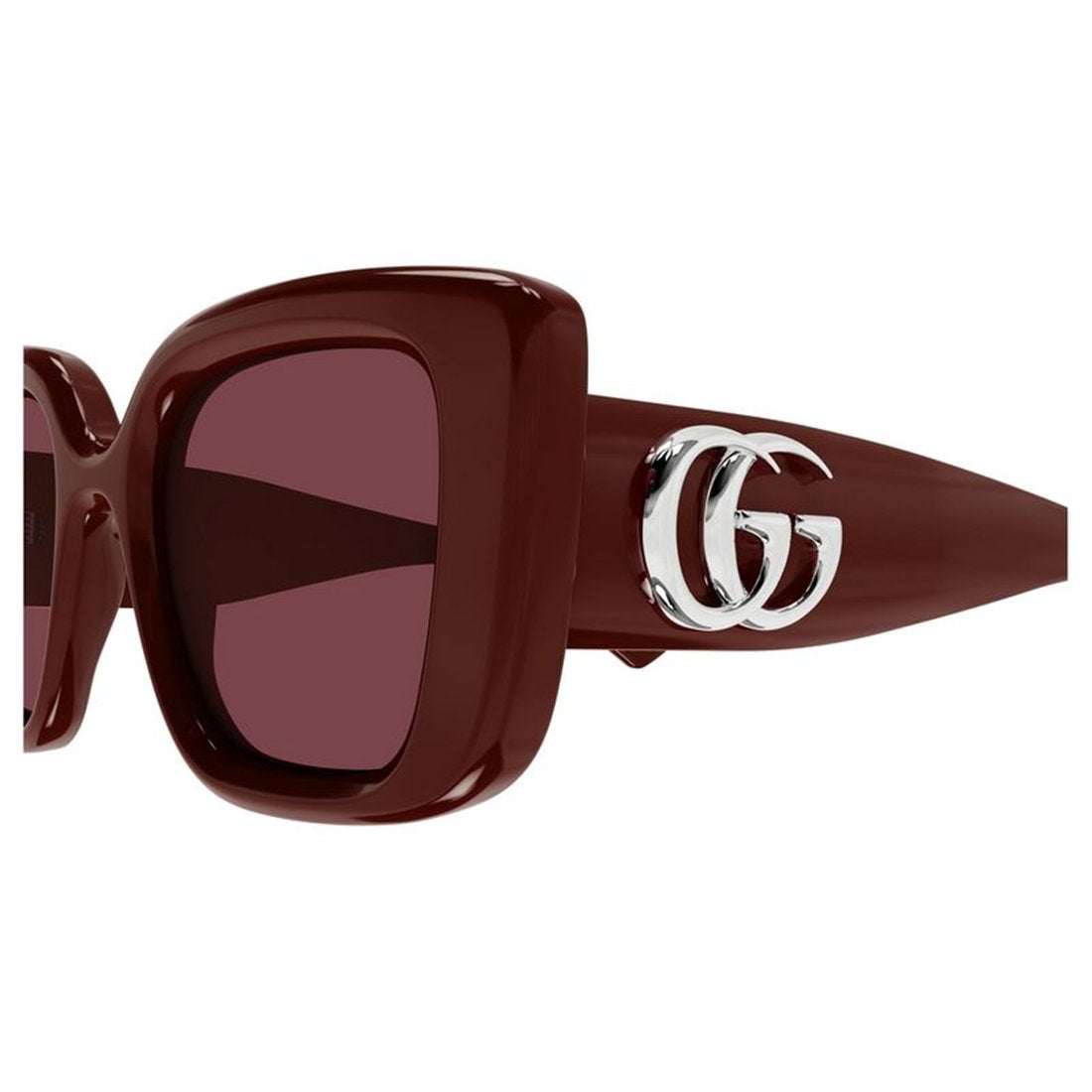 GUCCI Stylish Women's Sunglasses with Bold Acetate Frame