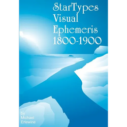 Startypes Visual Ephemeris: 1800-1900 - Paperback | Books | Wiccan Center