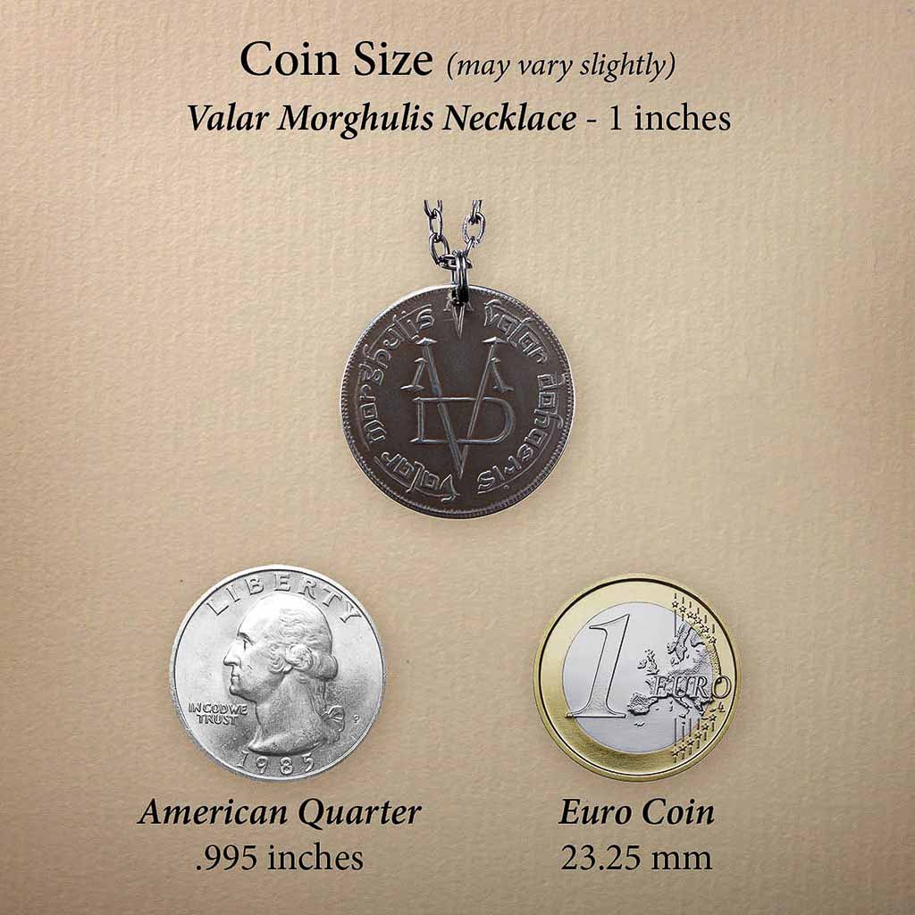 Valar Morghulis Necklace The Faceless Man | Necklaces | Wiccan Center
