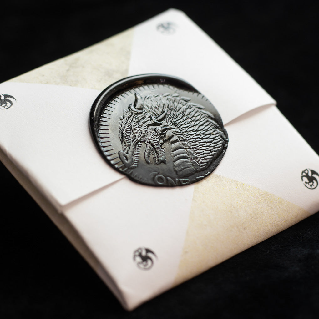 Viserys I Targaryen Golden Dragon in solid brass | Artwork | Wiccan Center