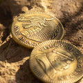 Viserys I Targaryen Golden Dragon in solid brass | Artwork | Wiccan Center