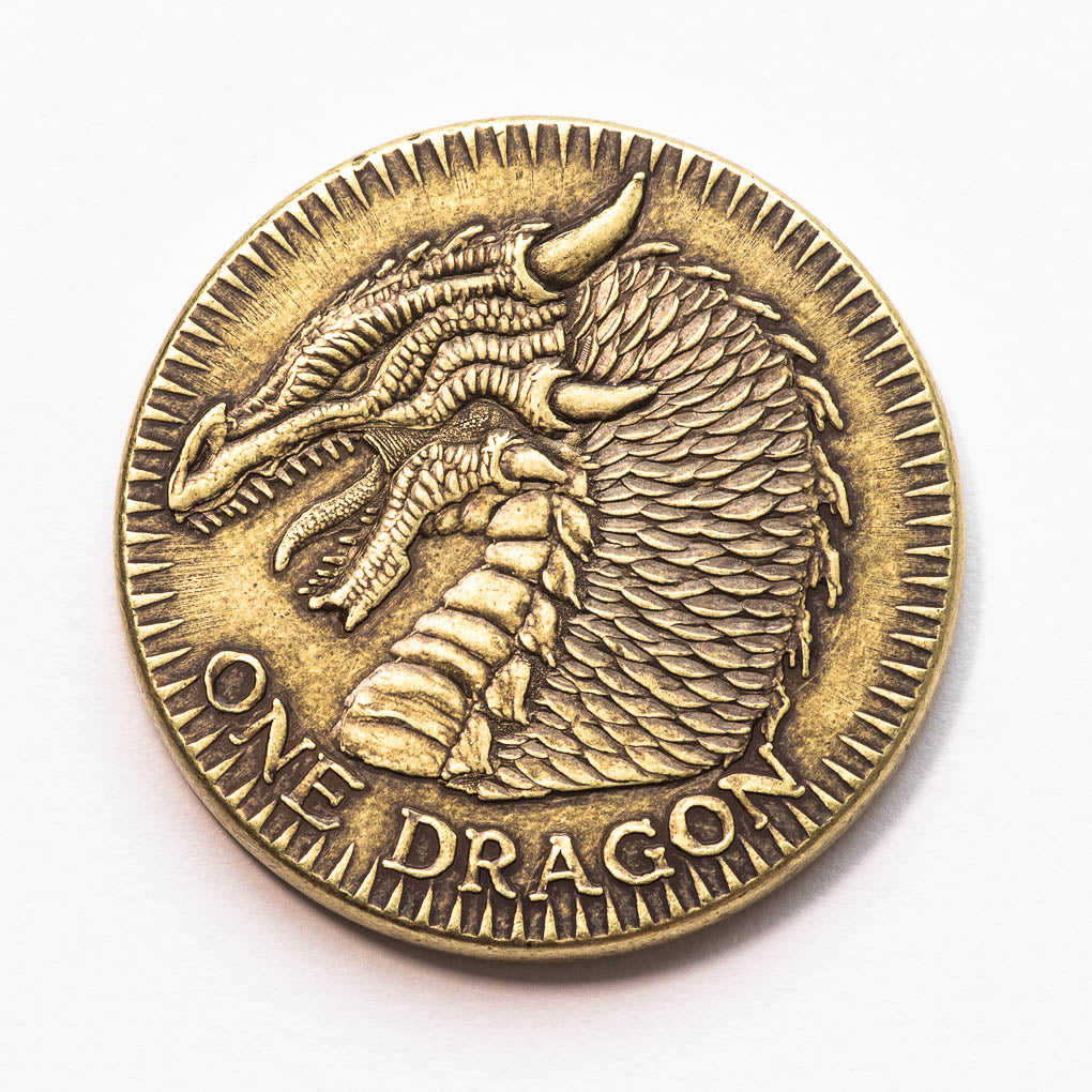 Viserys I Targaryen Golden Dragon in solid brass | Artwork | Wiccan Center