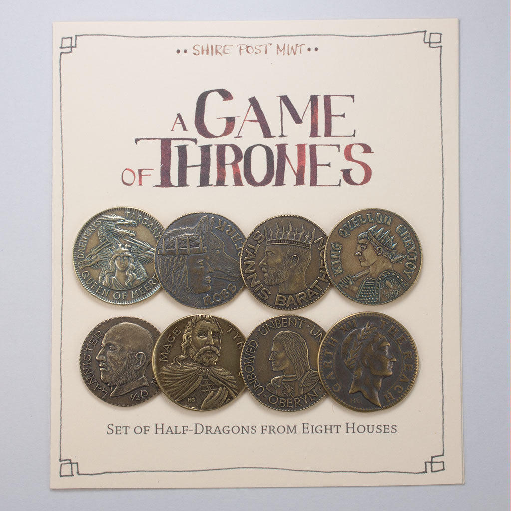Set of Eight Houses - Half-Dragons | Artwork | Wiccan Center