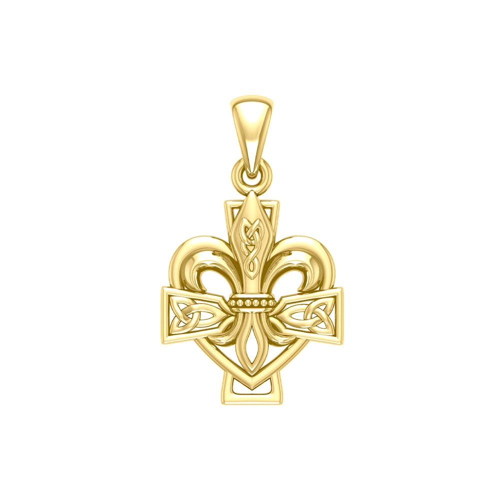 Fleur-de-Lis and and Celtic Cross GPD6068