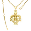 Fleur-de-Lis and and Celtic Cross GPD6068