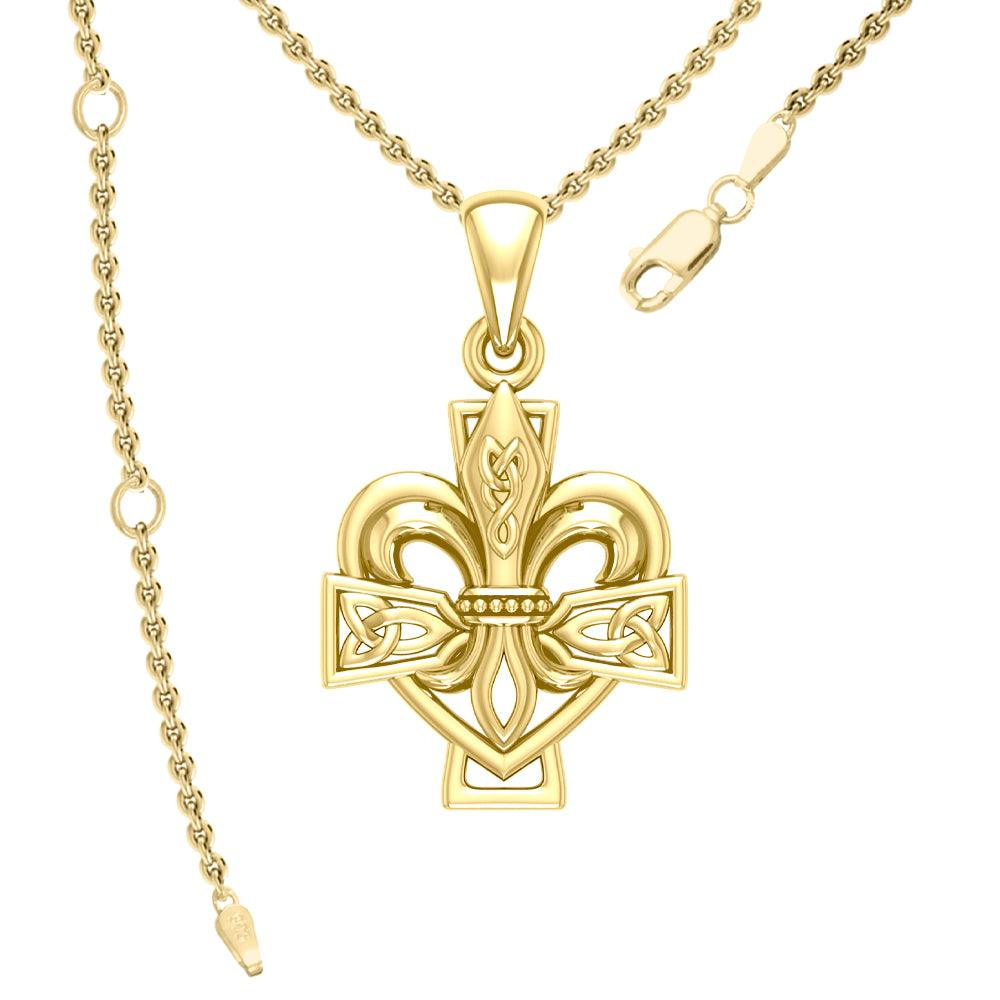 Fleur-de-Lis and and Celtic Cross GPD6068