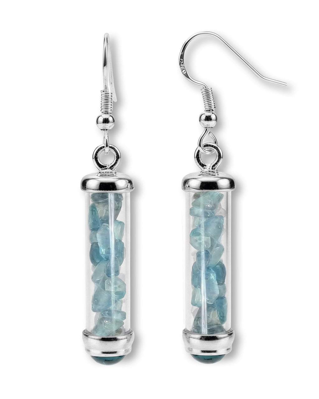 Blue Topaz Earrings for Wisdom, Communication & Focus | Gem Power | Wiccan Center