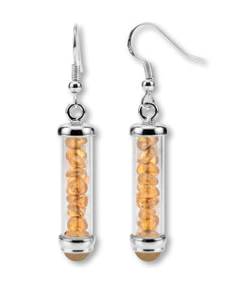 Citrine Earrings for Abundance, Success & Creativity | Gem Power | Wiccan Center