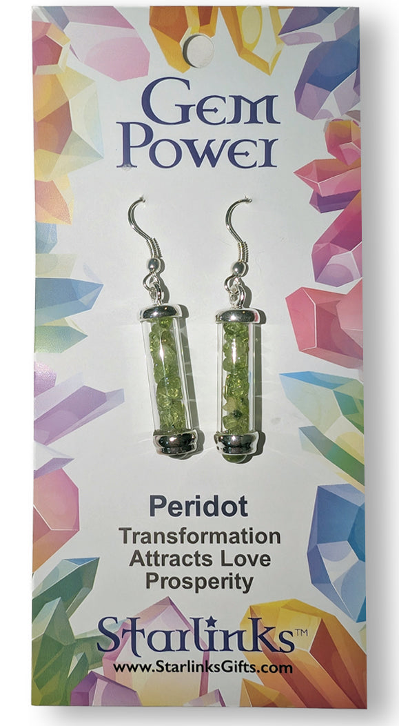 Peridot Earrings for Transformation, Attracting Love & Prosperity | Gem Power | Wiccan Center