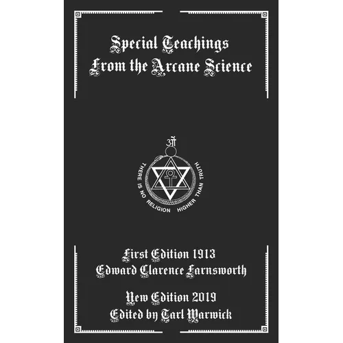 Special Teachings from the Arcane Science - Paperback | Books | Wiccan Center