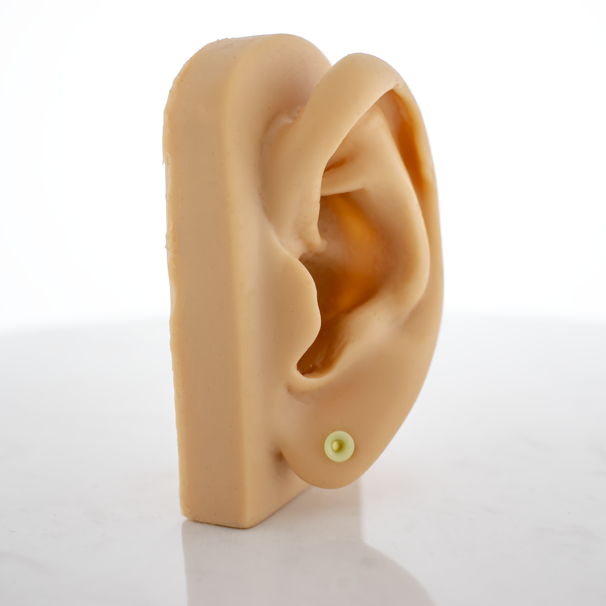 Pair Green Slyme Single Flare Tunnels | Body Jewelry | Wiccan Center