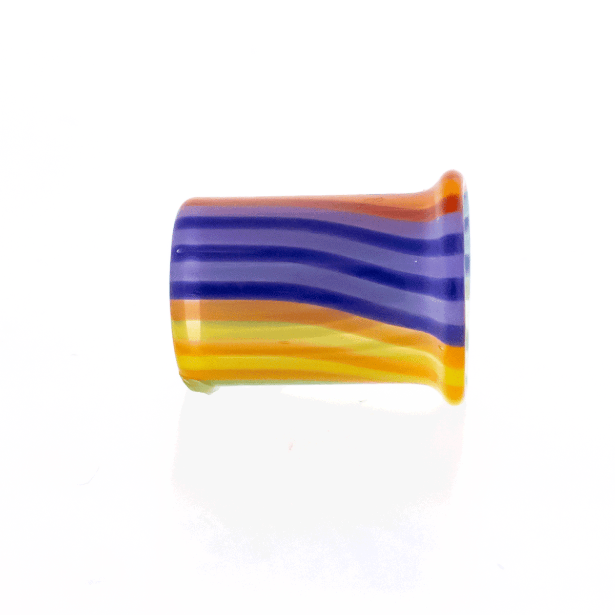 Pair Unicorn Poop Borosilicate Glass Tunnels | | Wiccan Center