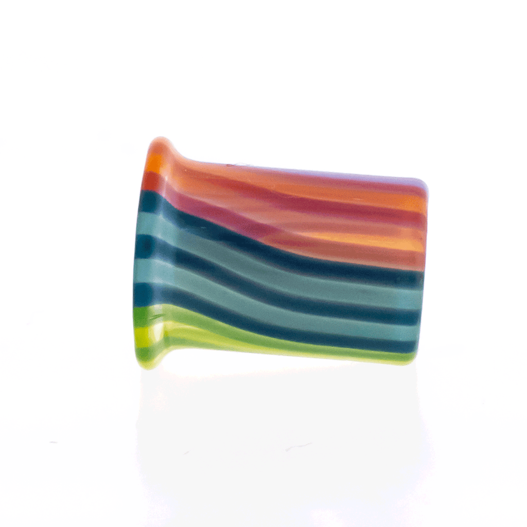 Pair Unicorn Poop Borosilicate Glass Tunnels | | Wiccan Center