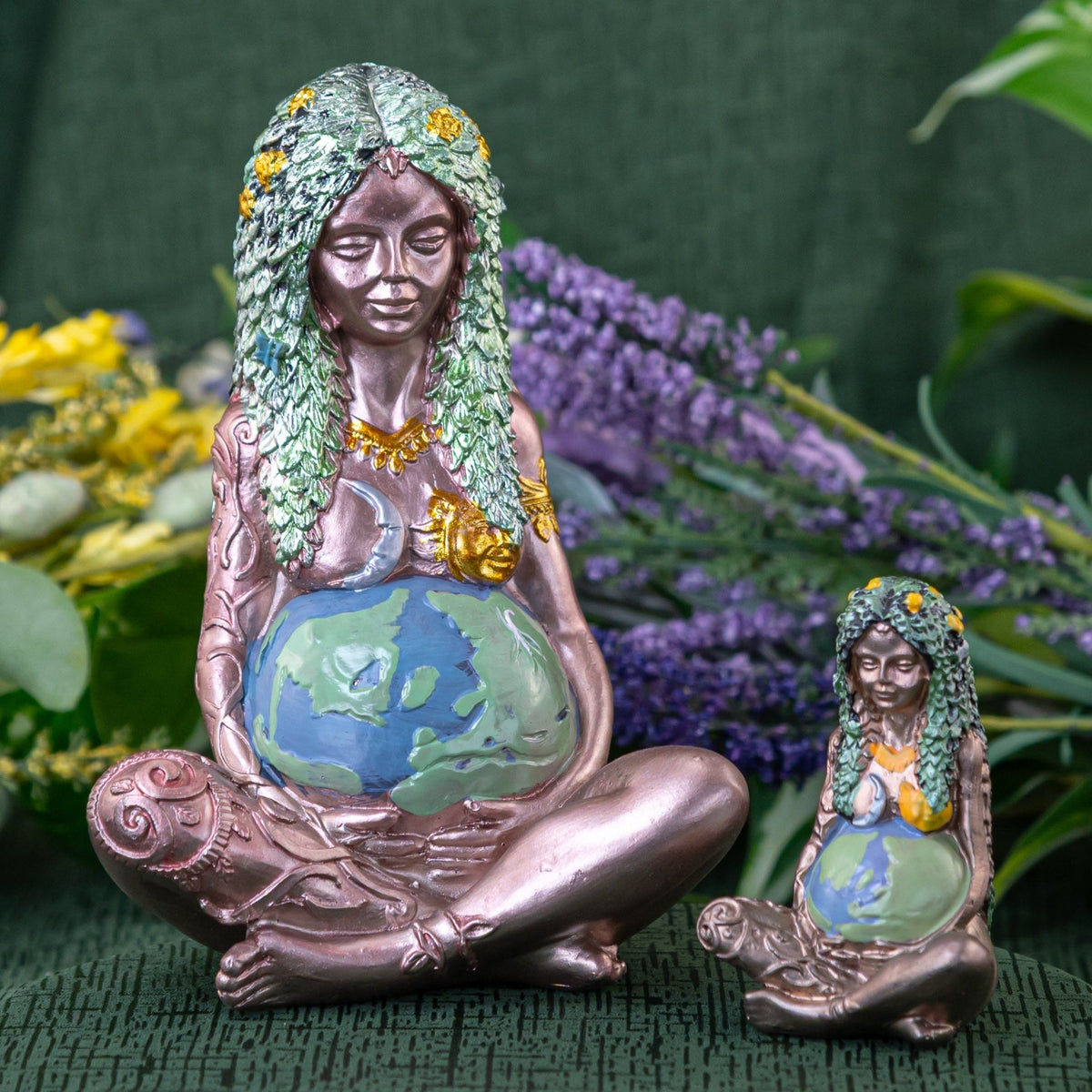 Goddess Gaia Statue: Millyear Mother Earth | | Wiccan Center