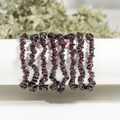 Garnet Chip Bracelet (Prosperity and Protection) | Bracelets | Wiccan Center