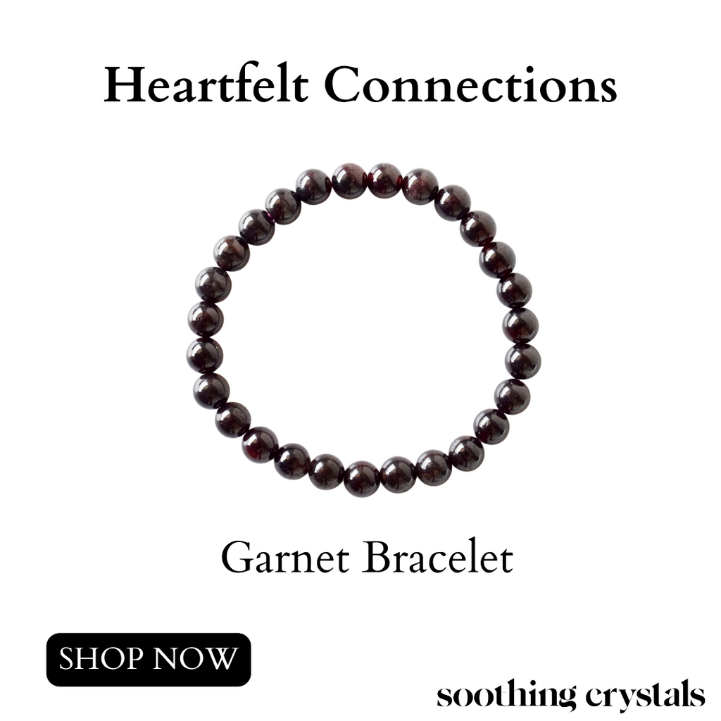 Garnet Bracelet (Power and Prosperity) | Bracelets | Wiccan Center