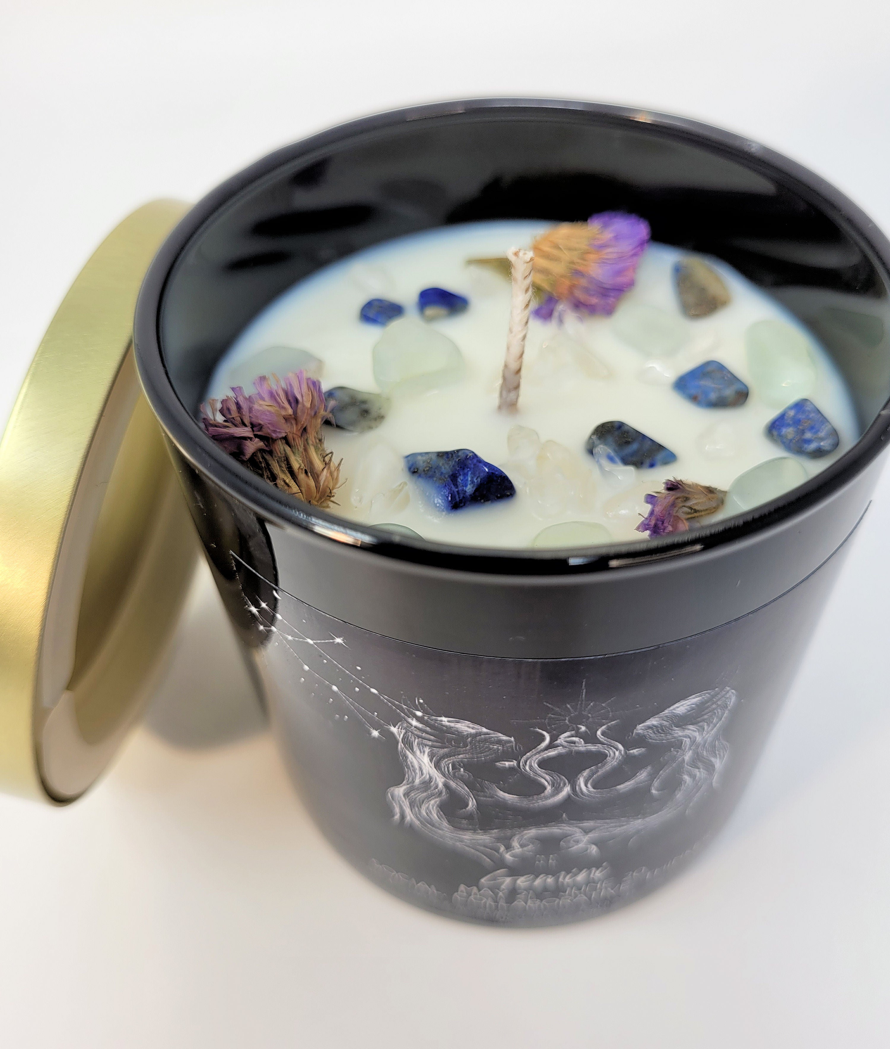 The Zodiac Goddess Line- Scented Crystal Candles | Candle | Wiccan Center
